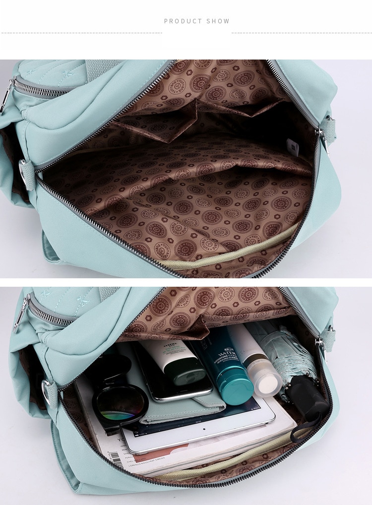 Embroidery Fashion Backpack 20