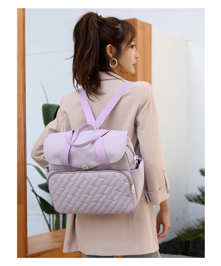 Embroidery Fashion Backpack 28