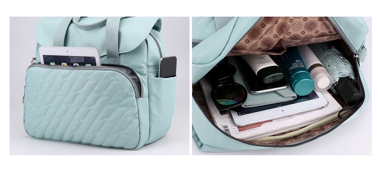 Embroidery Fashion Backpack 9