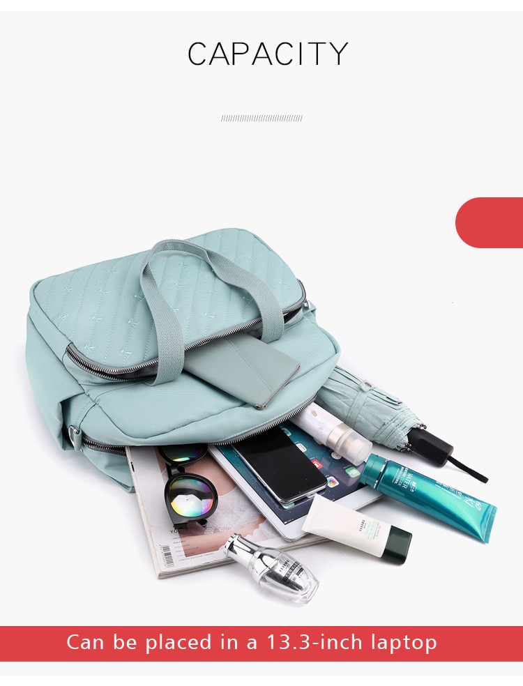 Embroidery Fashion Backpack 7