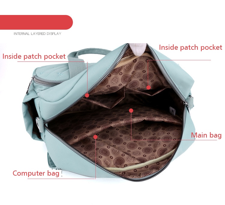 Embroidery Fashion Backpack 8