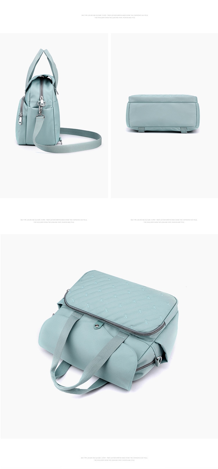 Embroidery Fashion Backpack 16