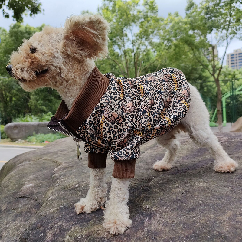 Leopard Print Dog Clothing