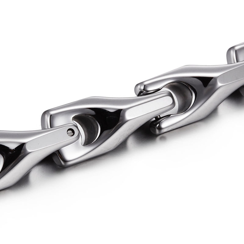 Korean-style Men's Tungsten Steel Bracelet Image 3