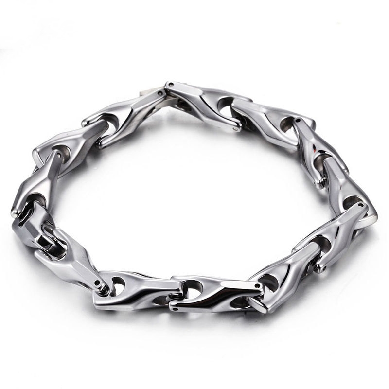 Korean-style Men's Tungsten Steel Bracelet Image 2