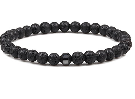 6mm Beaded Bracelet - Image 1