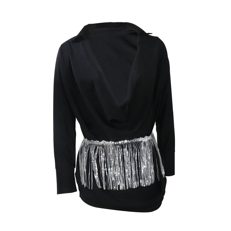 Back view of the dress