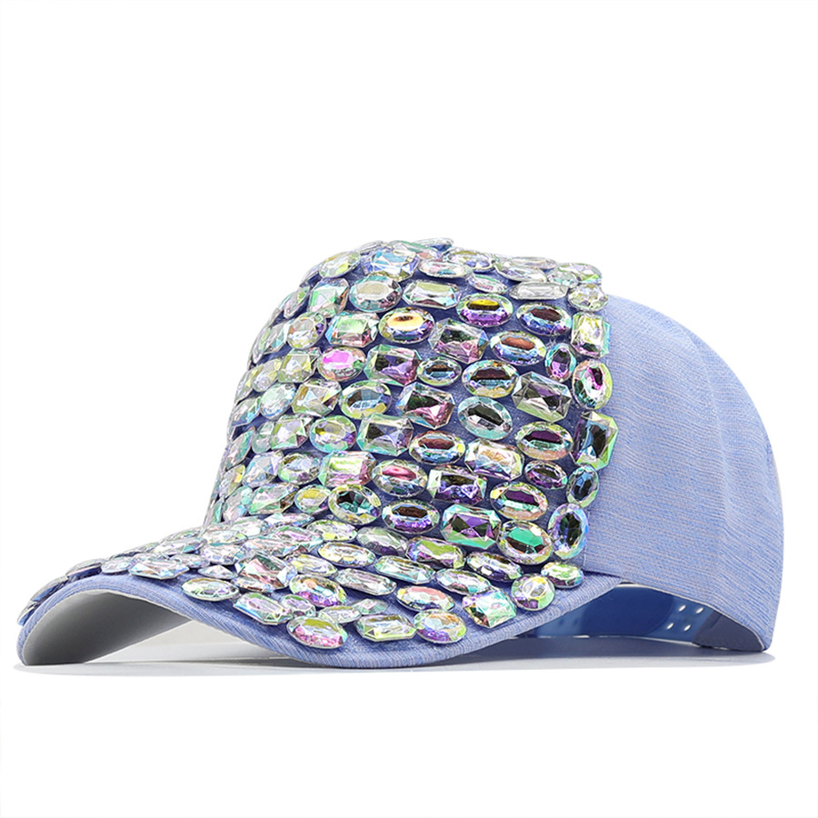 Fashion Diamond Summer Baseball Cap - Image 3