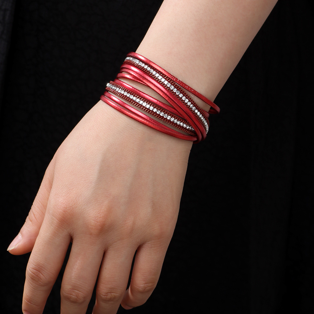 Diamond Bracelet in Black