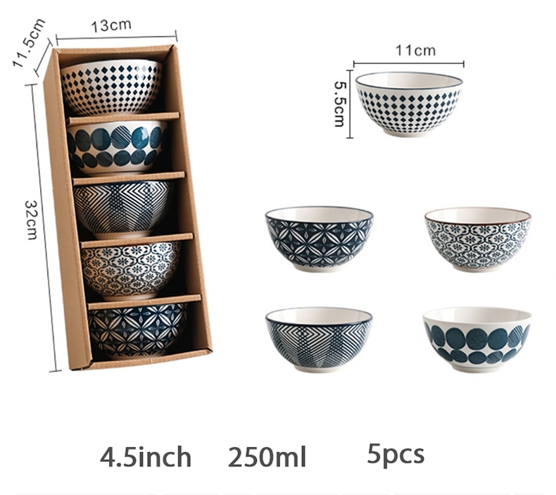 Hefeng Ceramic Bowl Set - Image 8