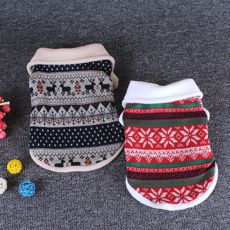 Cozy dog sweater