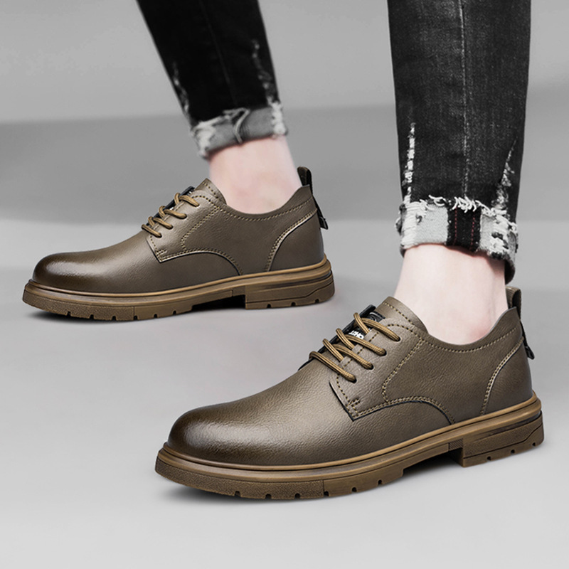 Youth Work Shoes - On Feet
