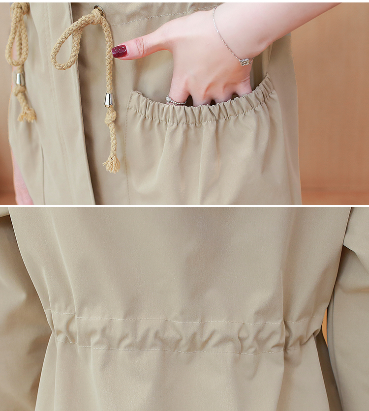 Casual Hooded Fashion Coat Image 4