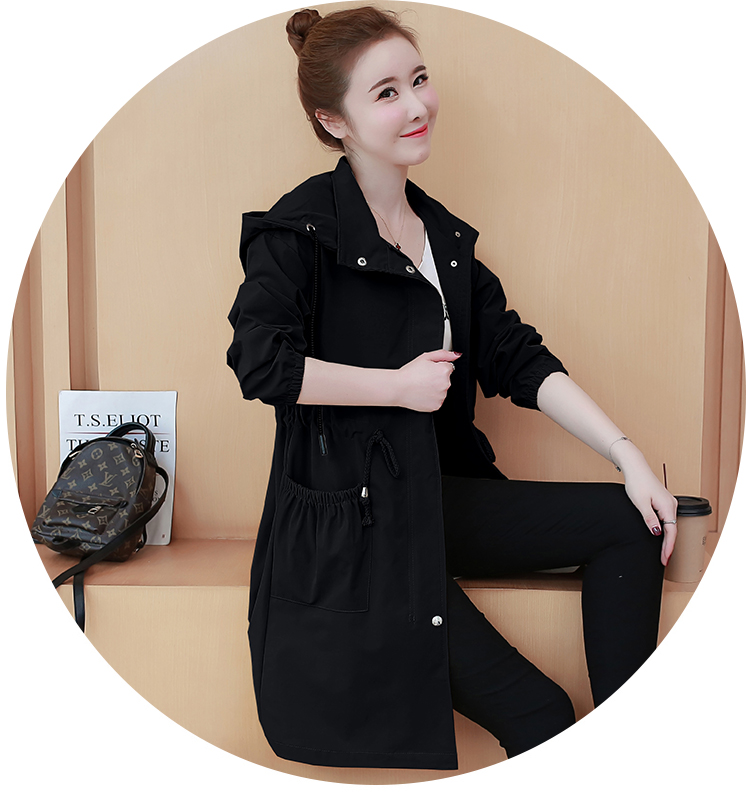 Casual Hooded Fashion Coat Image 2