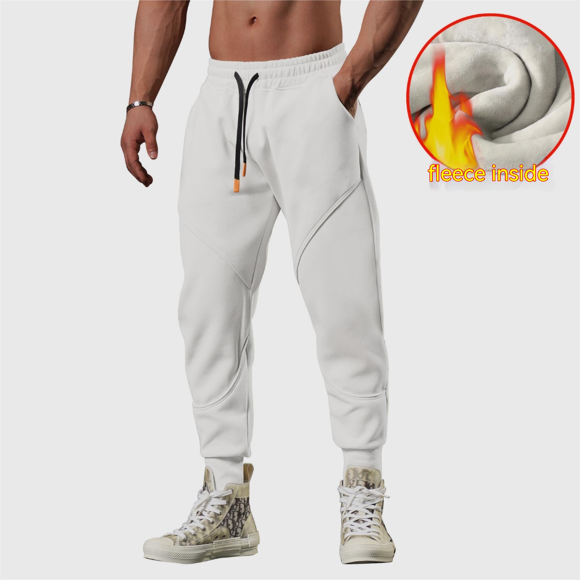 Warm Leisure Outdoor Track Sweatpants Image 2