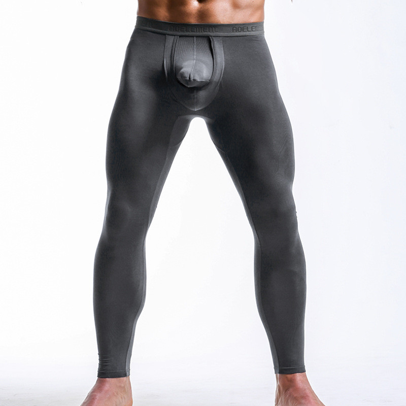 Men's Modal Thin Skinny Thermal Pants