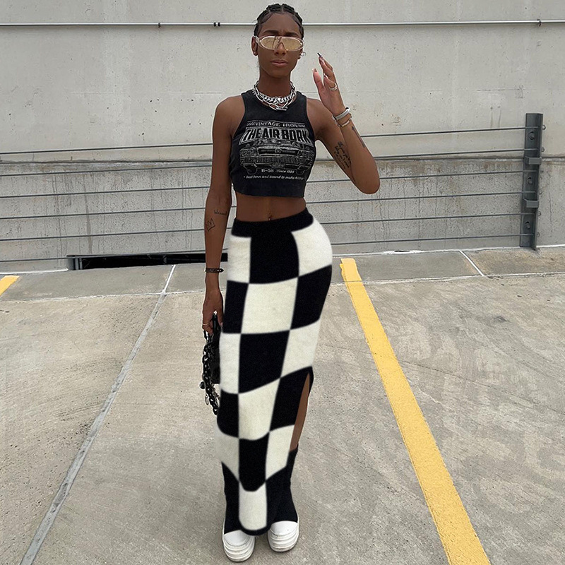 Fashion High Waist Skirt Image 3