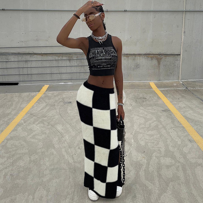 Fashion High Waist Skirt Image 5
