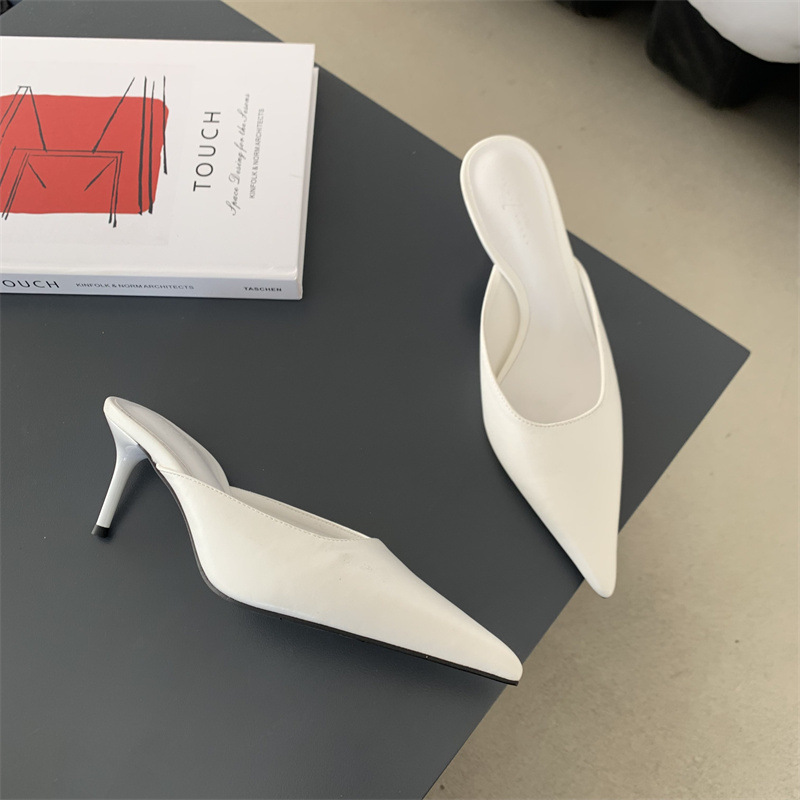 Women's Pointed Toe Stiletto Slippers 2