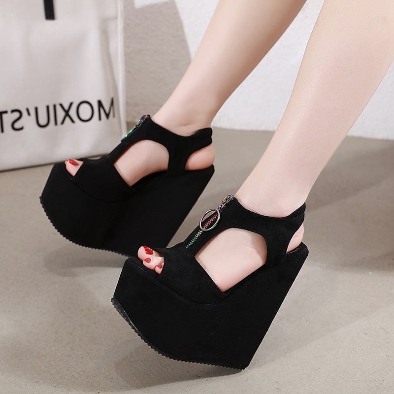 Sandal back view