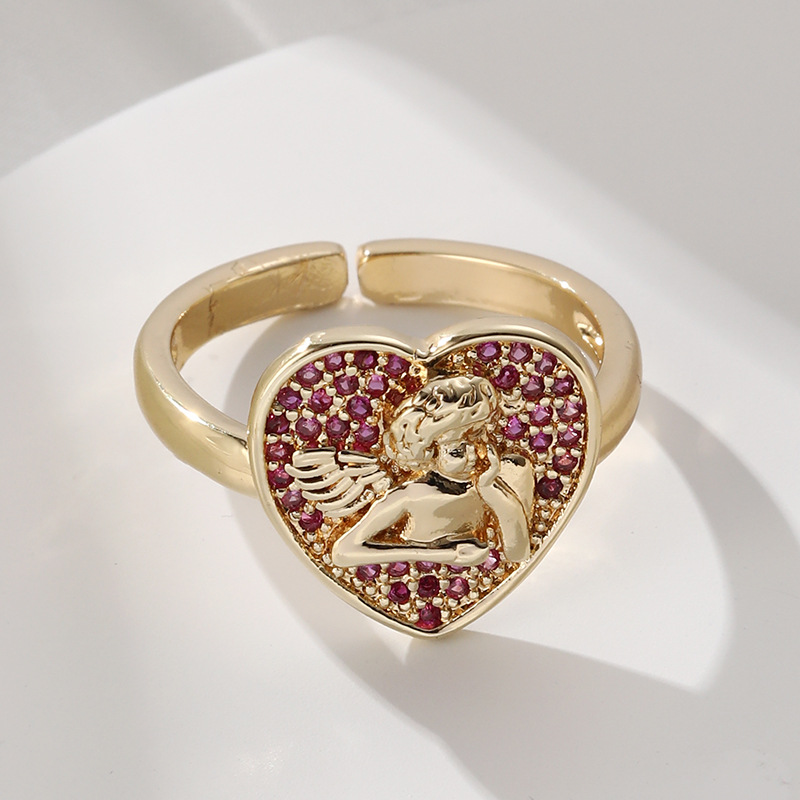 Luxury Heart-shaped Ring