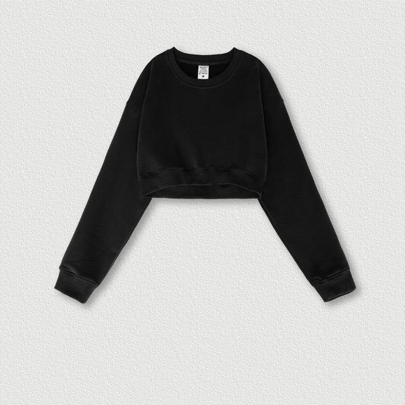 Women's Retro Cropped Sweatshirt 1
