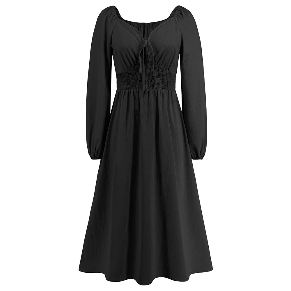 Elegant V-neck Dress