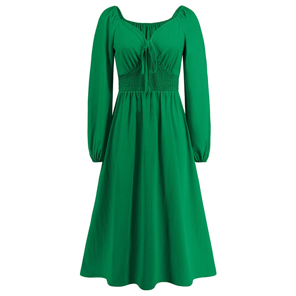 Elegant V-neck Dress