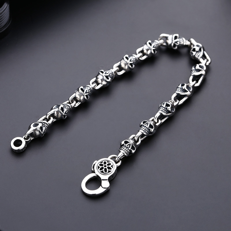 Vintage Trendy S925 Sterling Silver Bracelet 2
