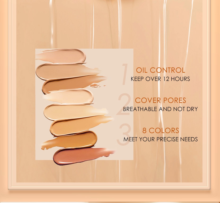 Feiluer Concealer Liquid Foundation Image 3