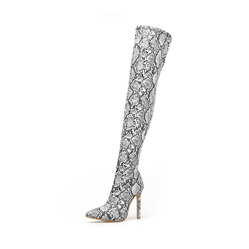 Toe Stiletto Boots Image 12