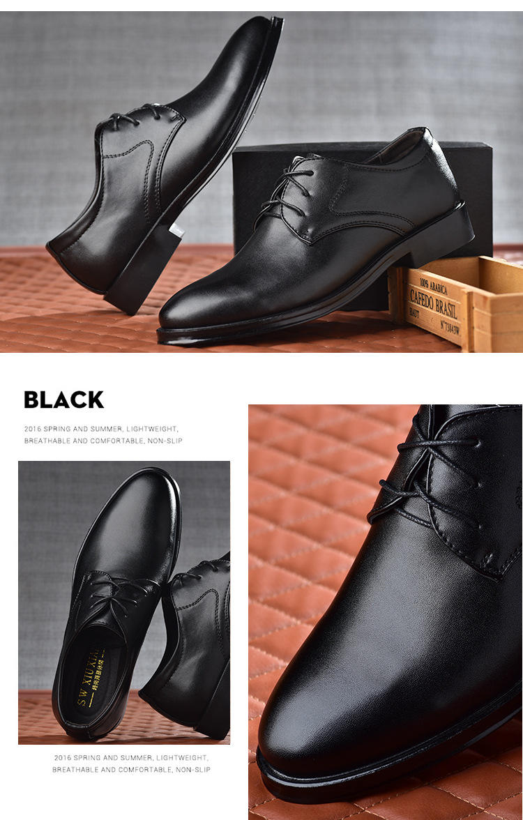 Black Shoes with Pointed Toe - Image 6
