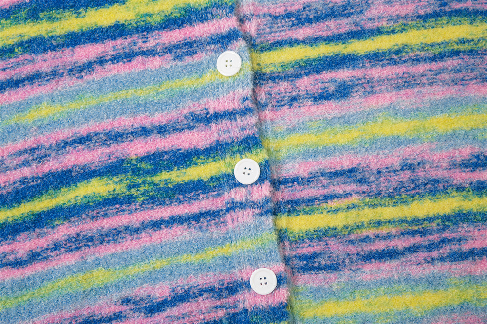 Men's Cardigan in Purple