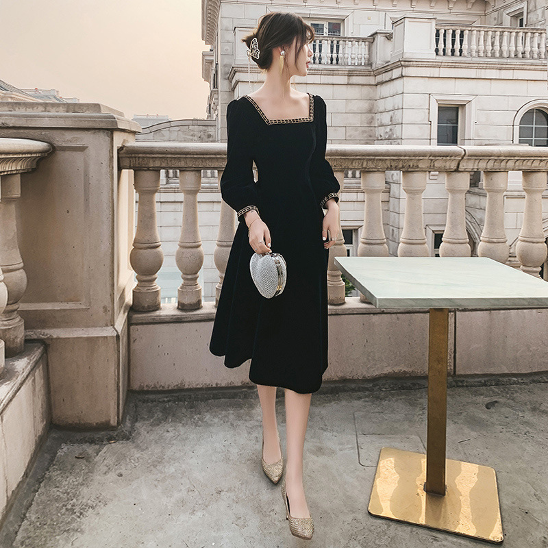 Black Primer Dress Image 4