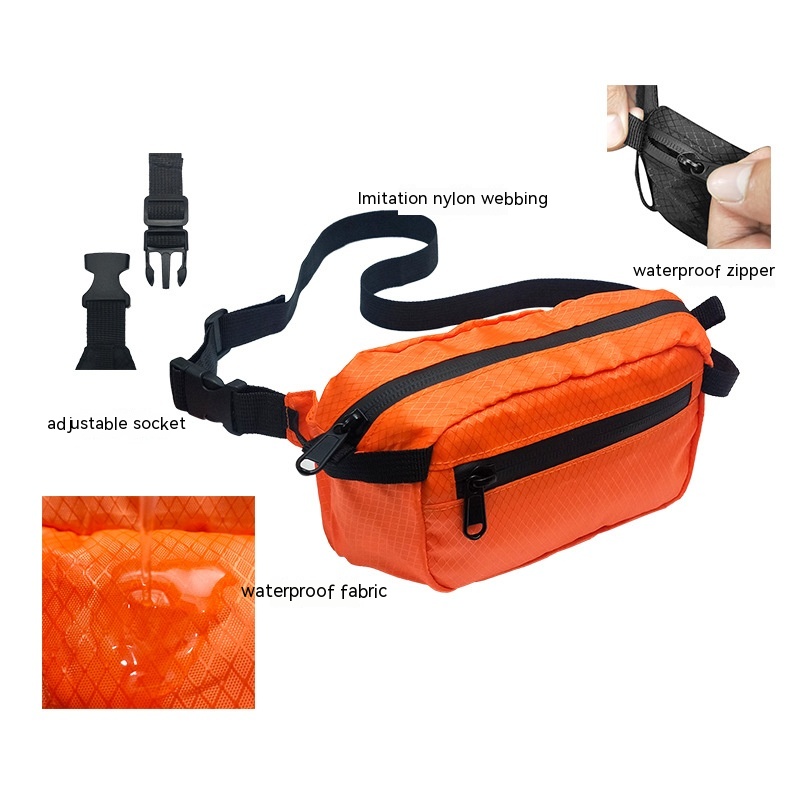 Waist Bag in Orange