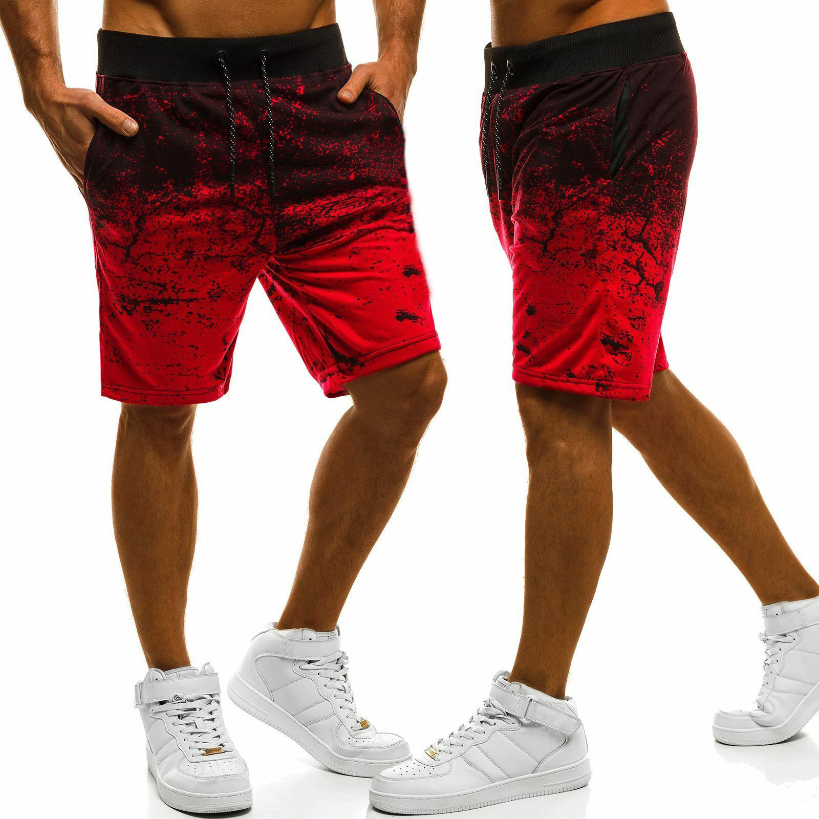 Casual Shorts Red