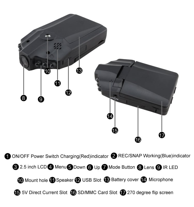 HD Driving Recorder 9