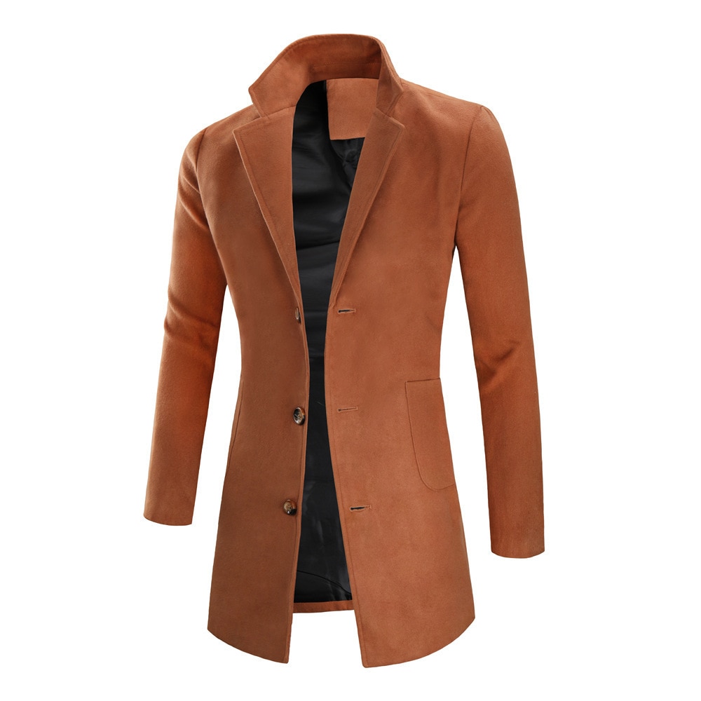 Men's Mid-Length Coat 6