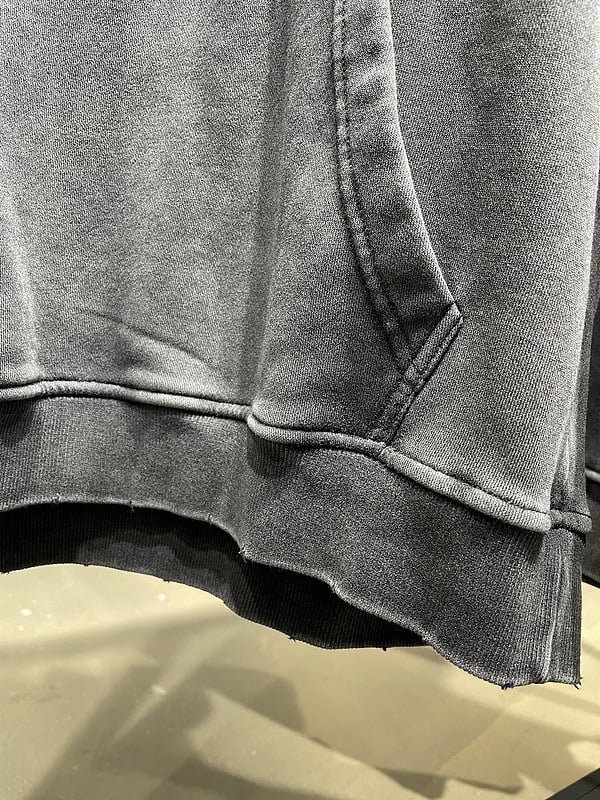 Close up of hoodie texture