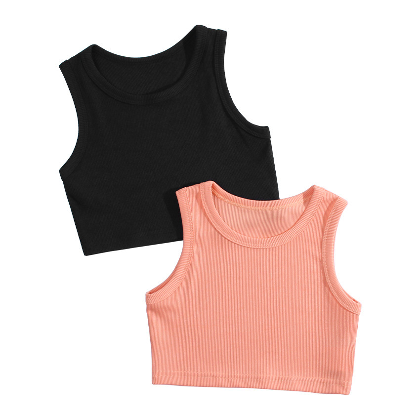 Girls' Vest Summer Ins European And American Short