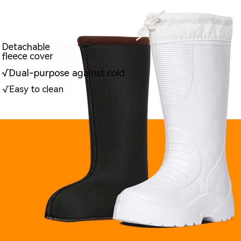 Sapphire Blue Winter Boots