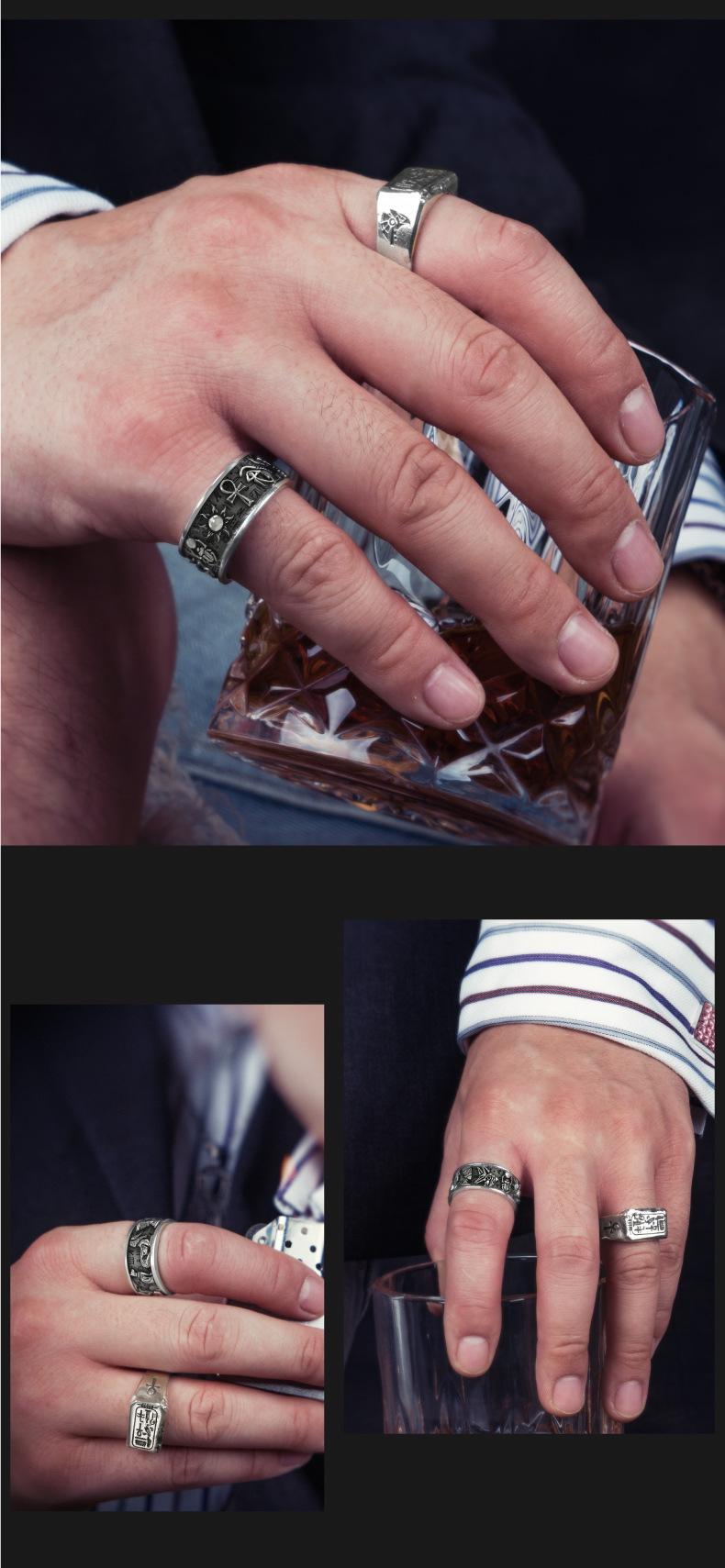 Argent Pur Retro Ring Image 1