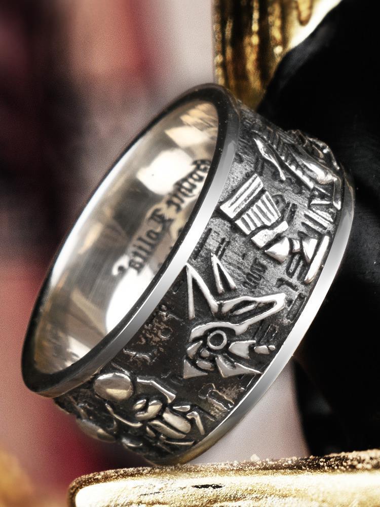 Argent Pur Retro Ring Image 3