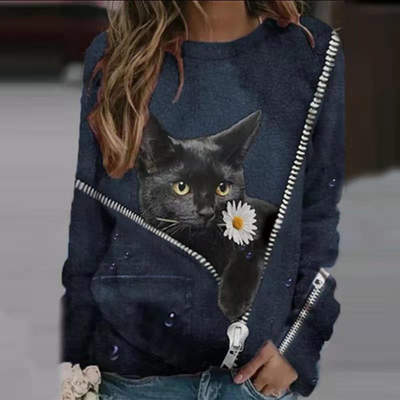 Casual Long-sleeved T-shirt 5