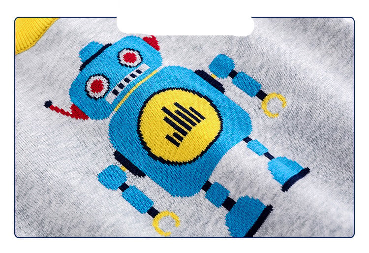 Robot Boy Sweater Image 2