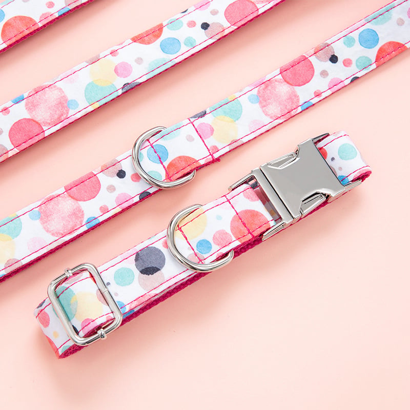 Bubble Pet Collar Leash in Action