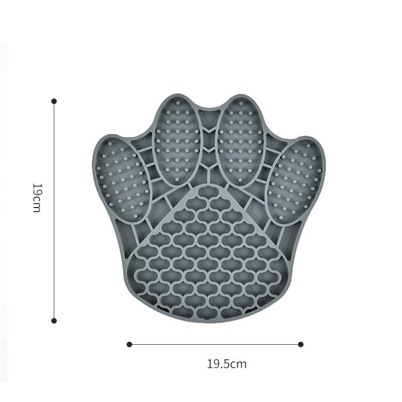 Dog Licking Mat Grey