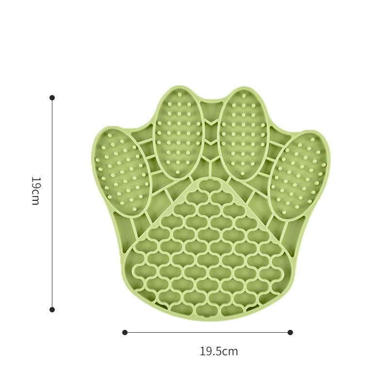 Dog Licking Mat Green