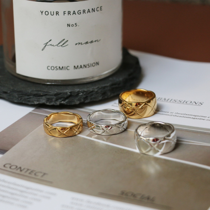 Wide Gold Ring