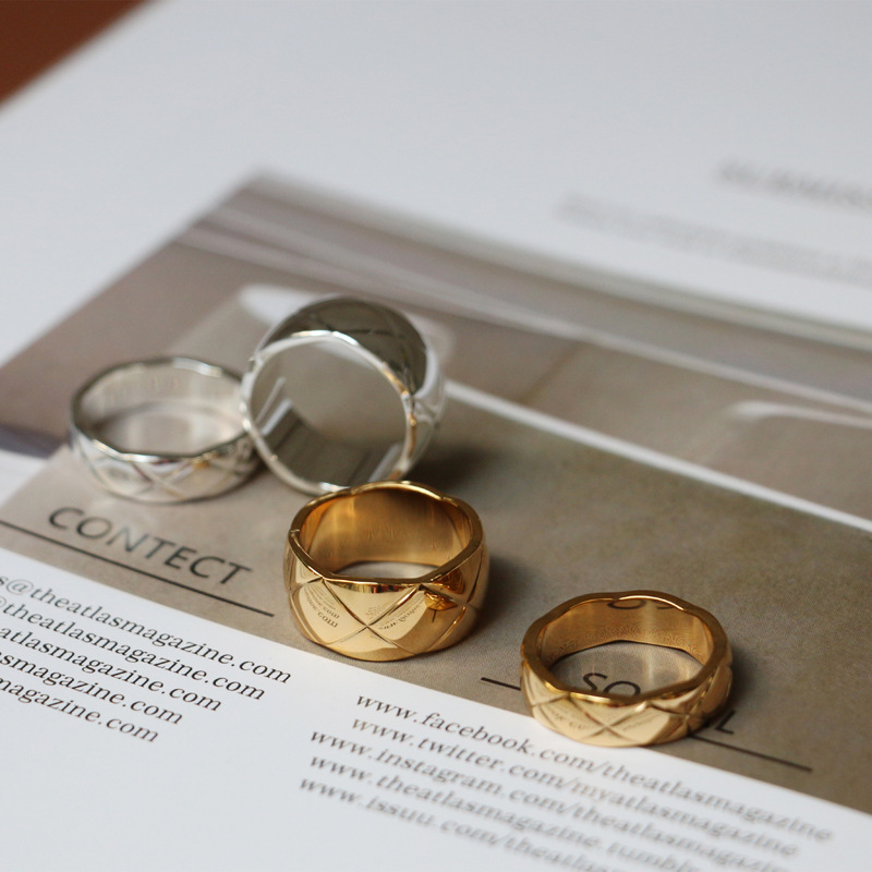 Wide Silver Ring
